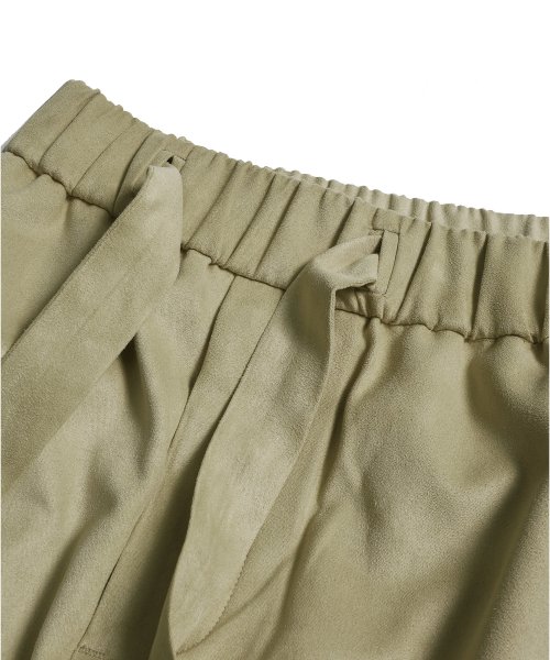 Замшевые весенние брюки (sand beige)