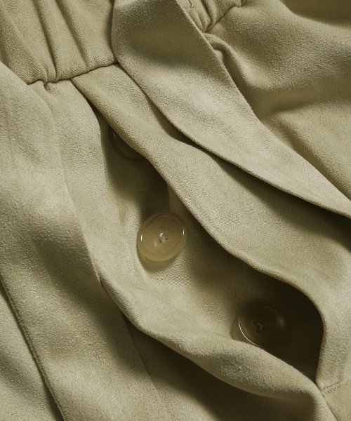 Замшевые весенние брюки (sand beige)
