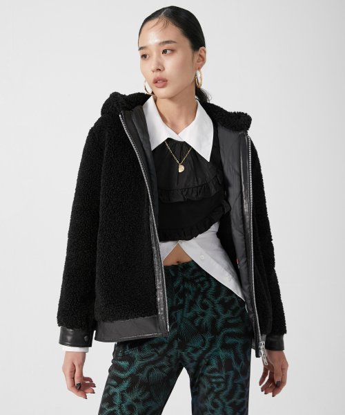 Fleece Hoodie Parka