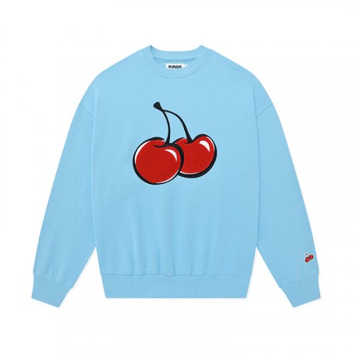 MUSINSA | KIRSH Big Cherry Sweatshirt KS [Sky]