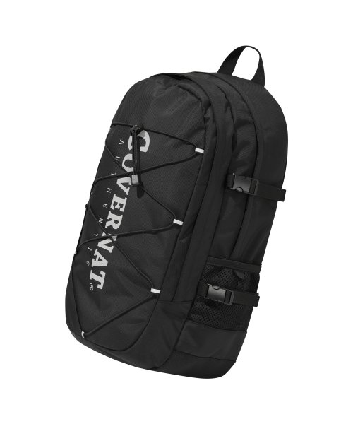 MUSINSA | COVERNAT Authentic Logo Backpack 33L Black