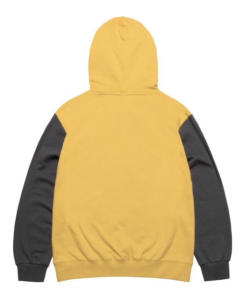 COLOR COMBINATION HOODIE жёлтый