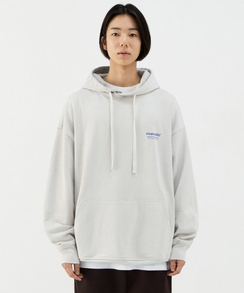 MUSINSA | VIVASTUDIO LOCATION HOODIE [IVORY]