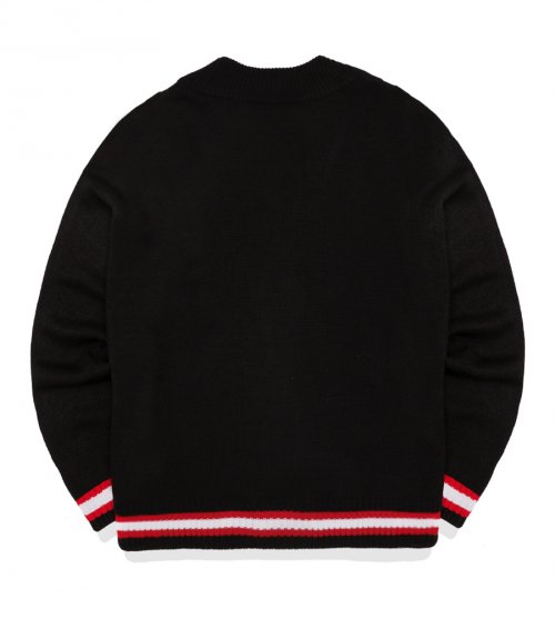 Nasty кит логотип cardigan чёрный