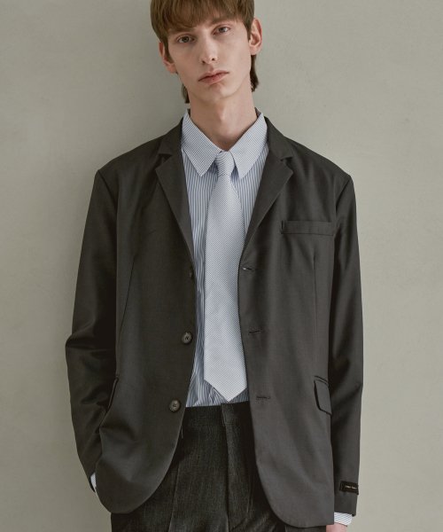 Базовый однобортный блейзер Grey