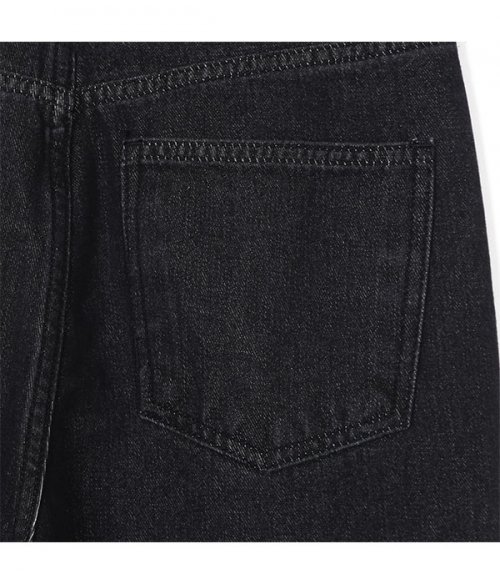 MILK COW CUTTING джинсовый PANTS_BLACK