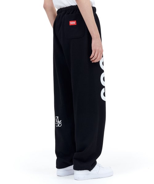 아카이브 볼드(ARCHIVE BOLD) 939 LOGO SWEAT PANTS (BLACK) - 사이즈