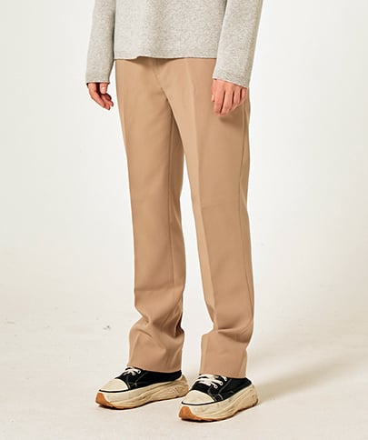 Длинные широкие брюки (Beige)