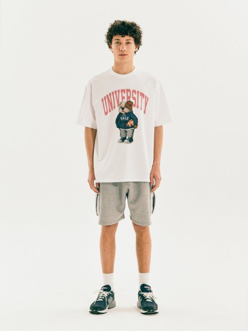예일(YALE) (24SS) UNIVERSITY DAN T-SHIRT OATMEAL - 사이즈 & 후기 | 무신사