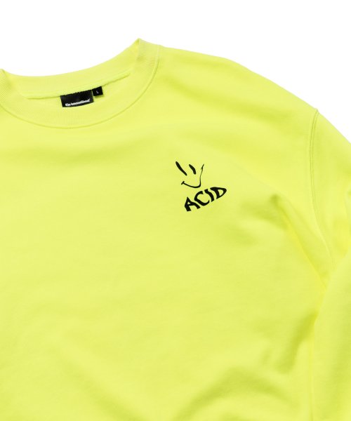 인터내셔널(THE INTERNATIIIONAL) ACID Sweatshirt Fluo Yellow