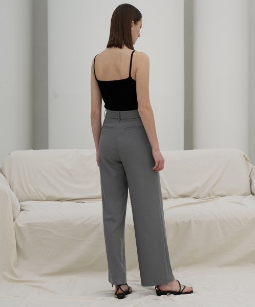 STRAIGHT широкие LEG брюки TROUSERS GY