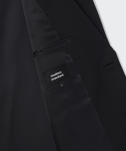 DADDY SHOULDER OVERSIZED BLAZER [BLACK] thumbnail 11