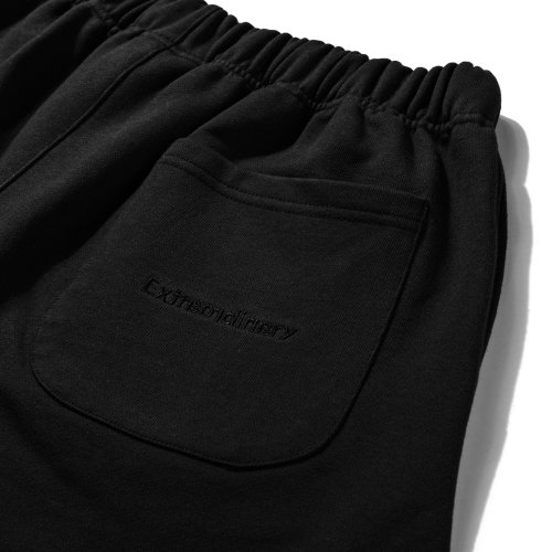 MUSINSA | EXTRAORDINARY BASIC SWEAT PANTS BLACK