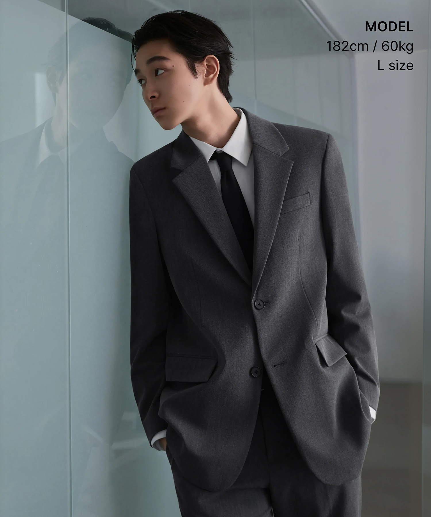 OVERSIZE BLAZER [MEDIUM серый]