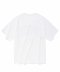 커버낫(COVERNAT) 08 컬리지 로고 티셔츠 화이트