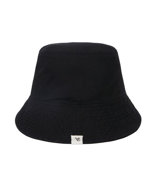 MUSINSA  VARZAR VARZAR Label String Bucket Hat Black