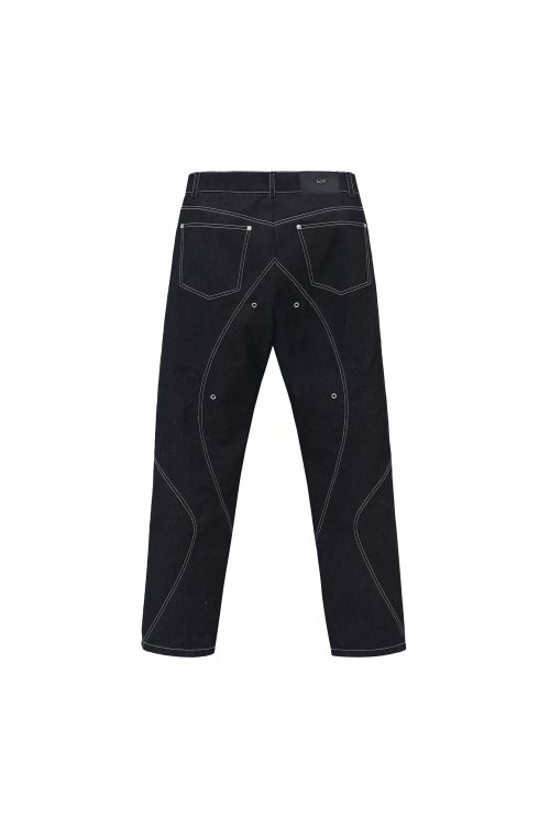 MUSINSA | 51PERCENT TUNNEL LINING TROUSER (DENIM) - BK