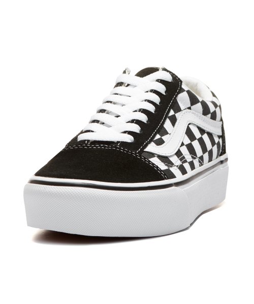 반스(VANS) 올드스쿨 플랫폼 - (Checkerboard) 블랙:화이트 / VN0A3B3UHRK1 - 75,000 | 무신사 스토어