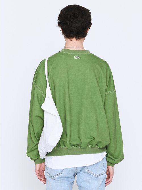 Винтажный свитшот Vivre Sa Vie Green мужской