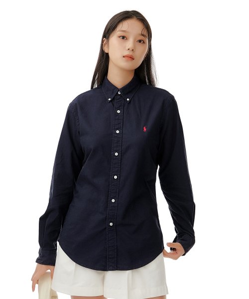 Оксфордная рубашка Custom Fit, Navy