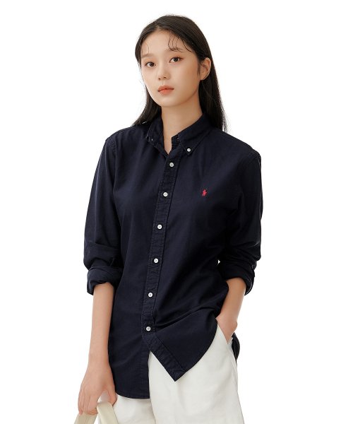 Оксфордная рубашка Custom Fit, Navy