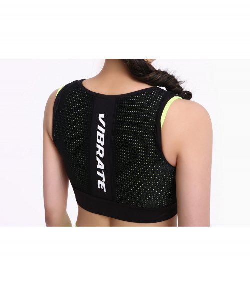 V NEON MESH BRA TOP