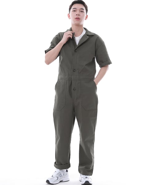 Комбинезон Over Round Fatigue, короткий рукав OF-501S, Khaki