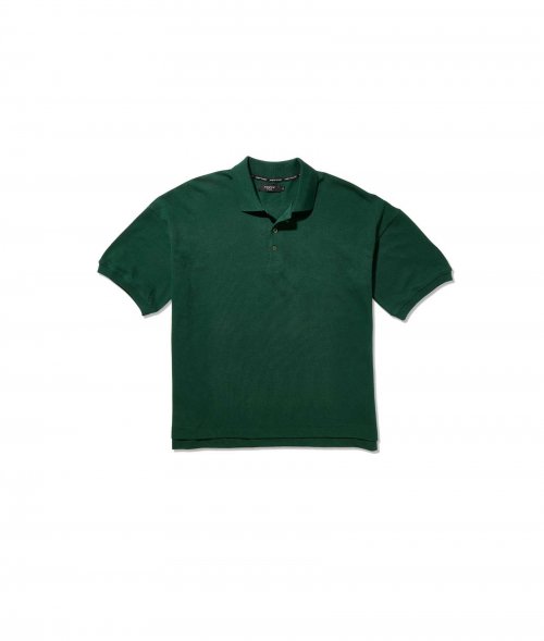 Свободное поло с коротким рукавом (Dark Green)