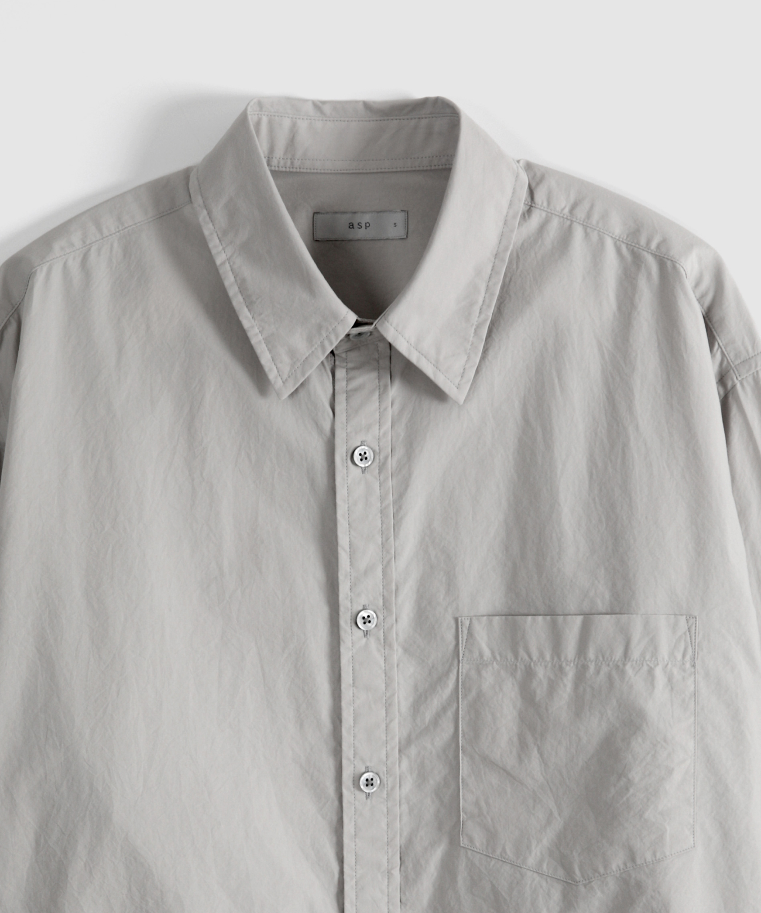 all day comfy shirt light gray