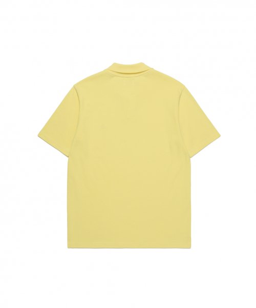 M.Nii x LAB12 OVER FIT PK T-Shirts / Yellow