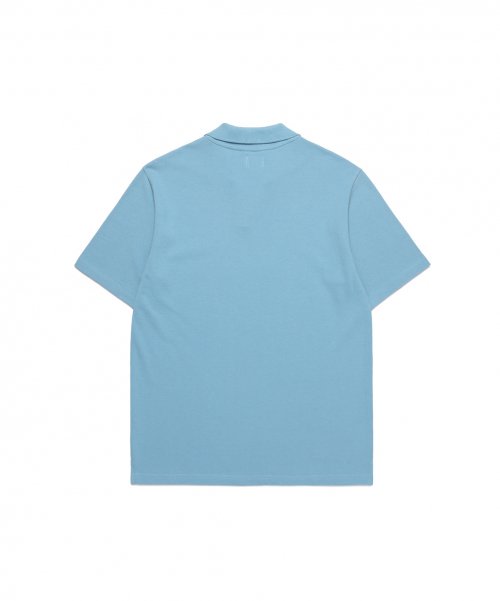 M.Nii x LAB12 OVER FIT PK T-Shirts / Sky