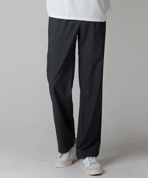 Свободные слаксы на резинке (Grey)