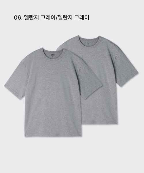 Relaxed Fit Crew Neck T-Shirt 2-Pack thumbnail 7