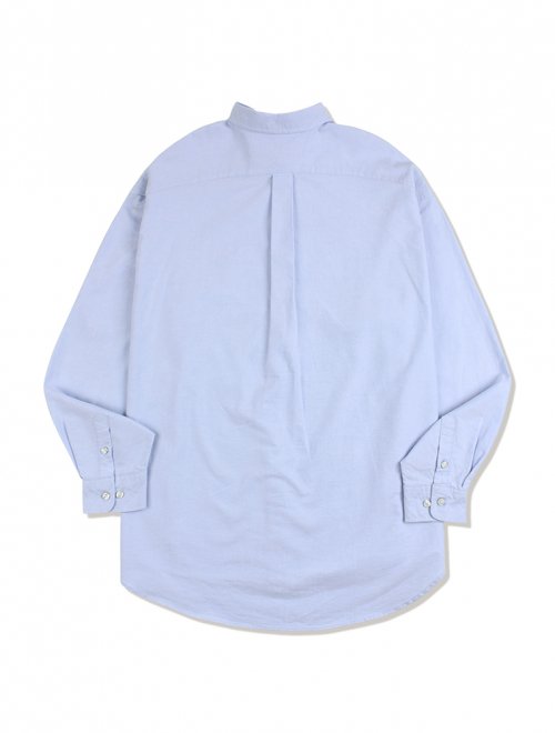 Рубашка UNISEX полуоверсайз оксфорд Light Blue (FCB3SH302M)
