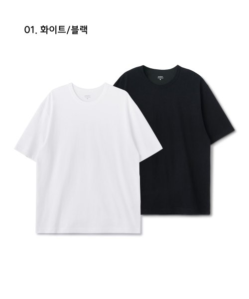 Basic Crew Neck T-Shirt 2-Pack thumbnail 2