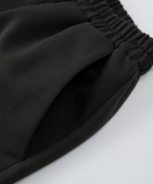 Easy Wide слаксы на резинке Black