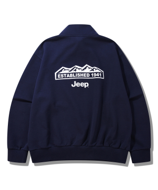 JEEP ジープ M-Logo 半ジップ スウェットシャツ JR5TSU838DA 画像 3