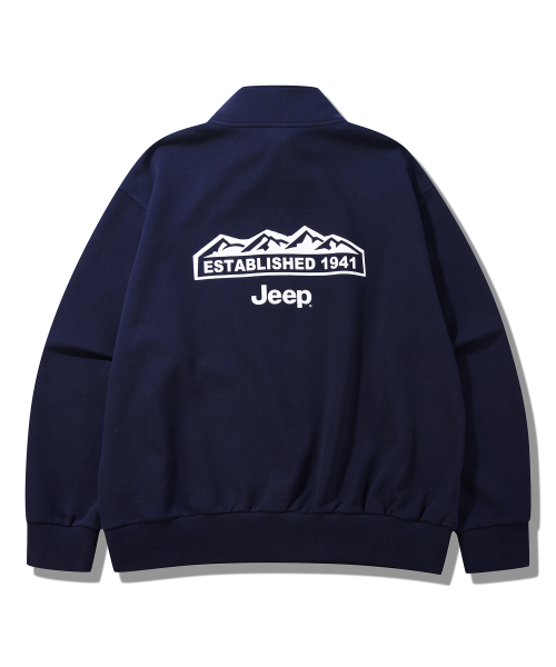 JEEP ジープ M-Logo 半ジップ スウェットシャツ JR5TSU838DA 画像 3