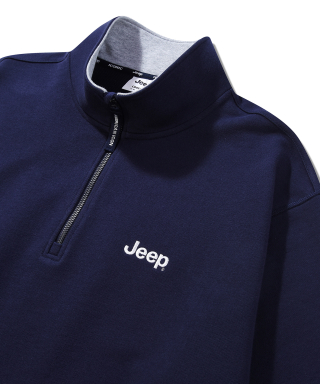 JEEP ジープ M-Logo 半ジップ スウェットシャツ JR5TSU838DA 画像 12