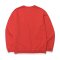 마크엠(MARKM) Markm Pigment Sweatshirts Red