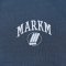 마크엠(MARKM) Markm Pigment Sweatshirts Navy