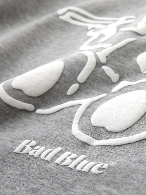 【2024福袋】 MUSINSA Gray Sweatshirt Puff BadBear BADBLUE | トップス