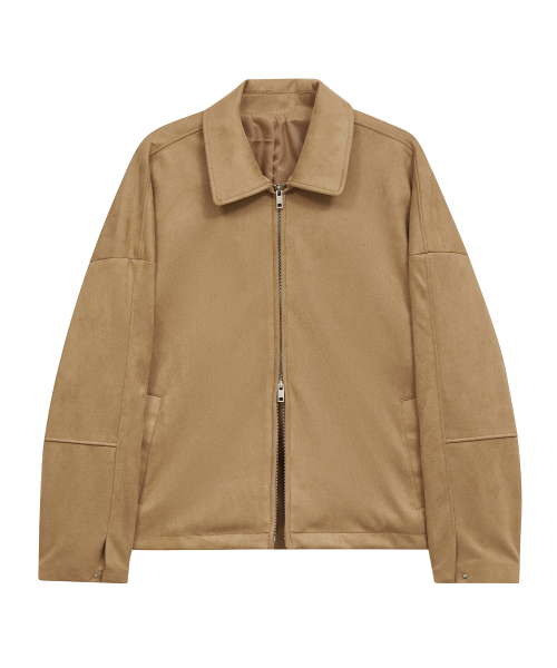 Замшевая куртка 86-IRO097 Camel