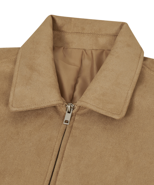 Замшевая куртка 86-IRO097 Camel
