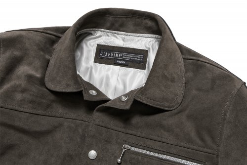 DV.LOT 652 OPU Calf Split Blouson -Mocha-