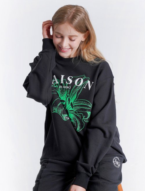 Свитшот унисекс regular fit Le Lys MAISON (FCB3TS321M)