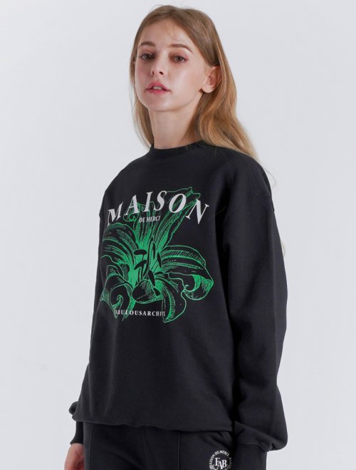 Свитшот унисекс regular fit Le Lys MAISON (FCB3TS321M)