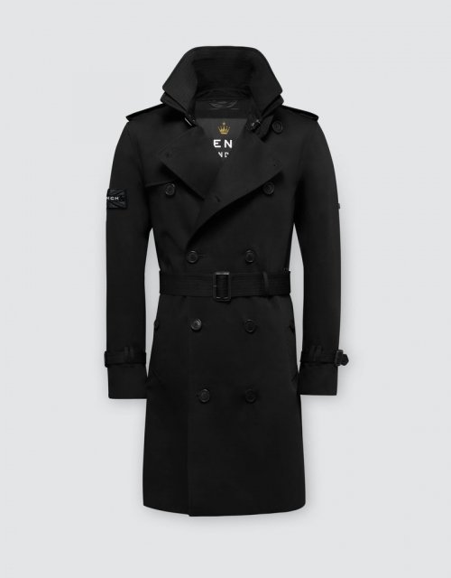 Тренч King Classic (BLACK/BLACK/WHITE)