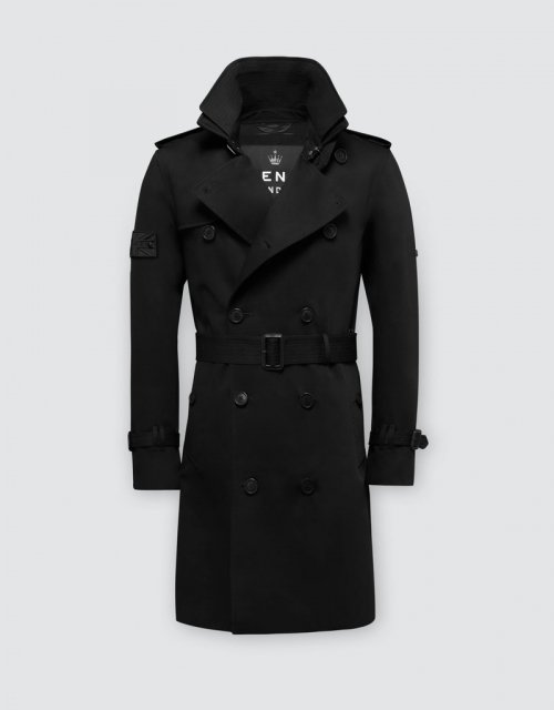 King Classic тренч (Black/Black/Black)