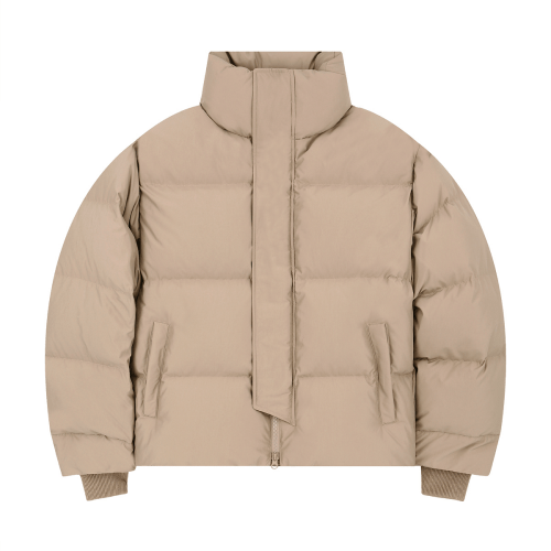 пуховик короткий утепленный_LIGHT BROWN